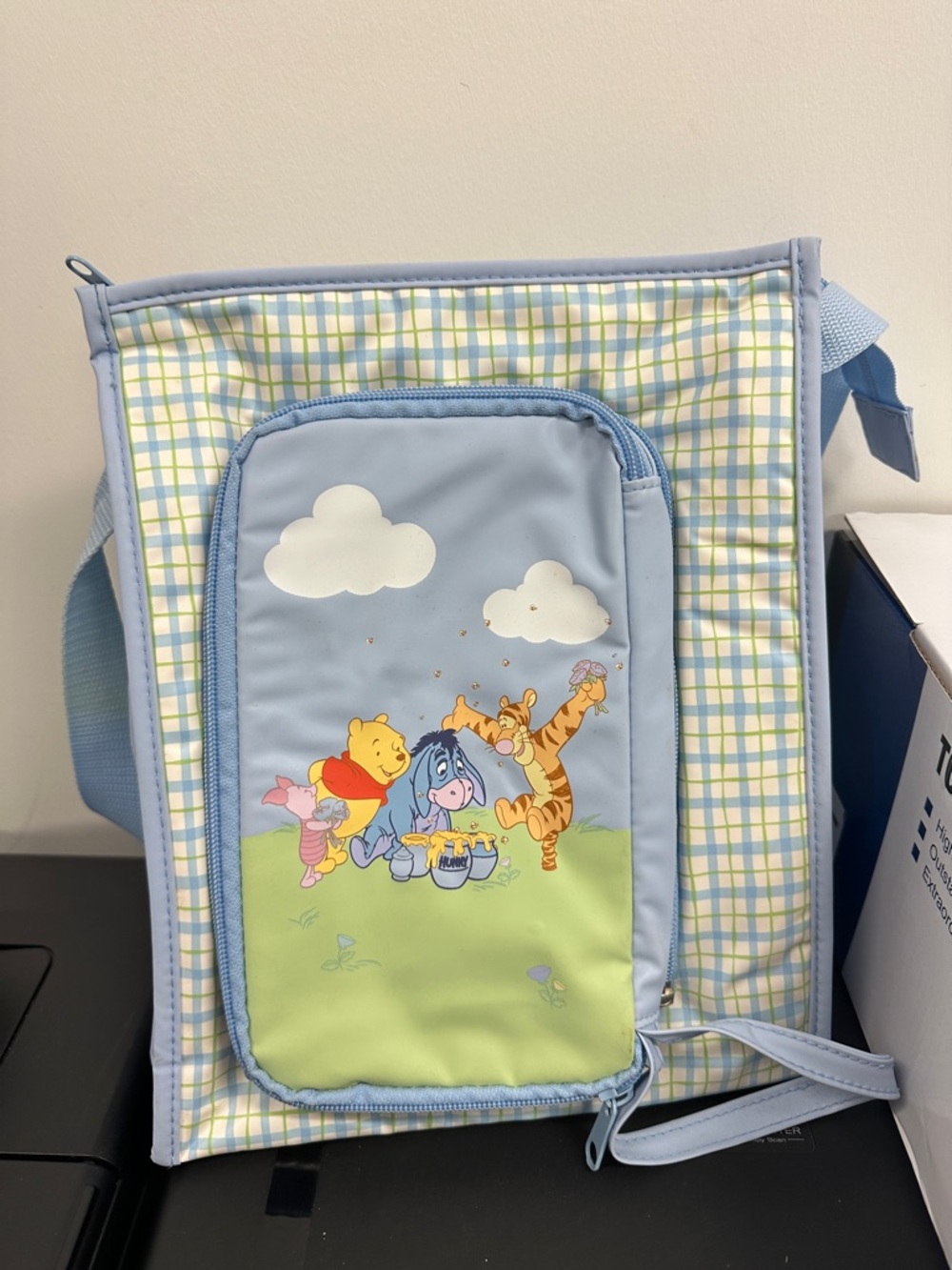 Vintage Disney Winnie the Pooh diaper bag Dolly Rare
6*9.5*11.5”